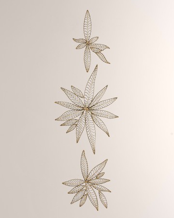 Leaf Wall Decor, Set of 3