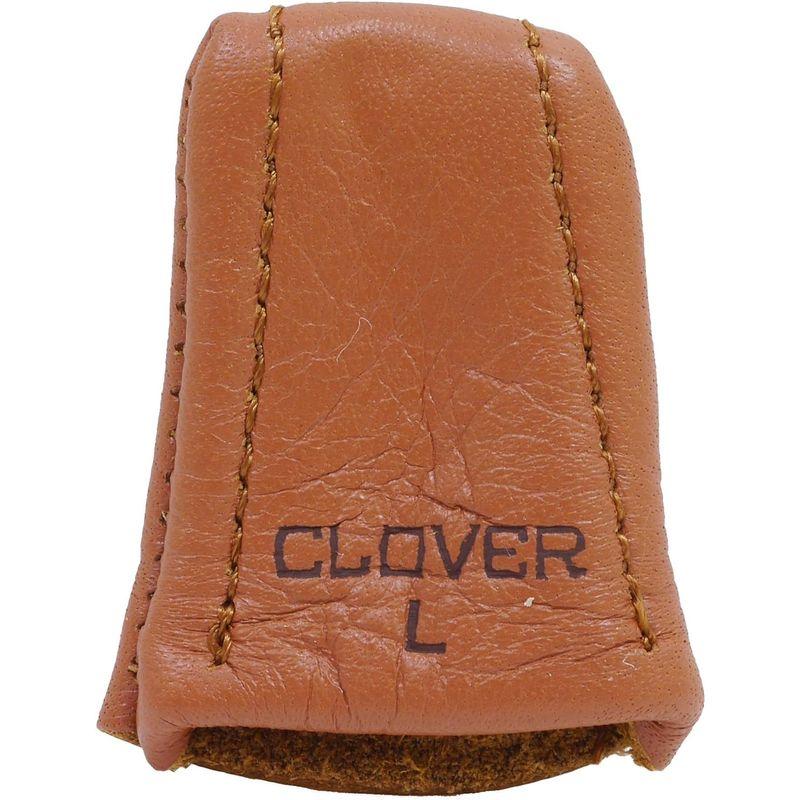 クロバー(Clover) 皮シンブルソフト L 茶色 57-341