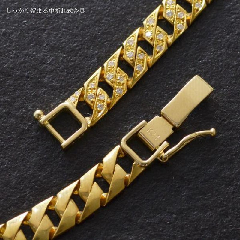 12%OFFクーポン】喜平 アンクレット メンズ K24 ダイヤモンド