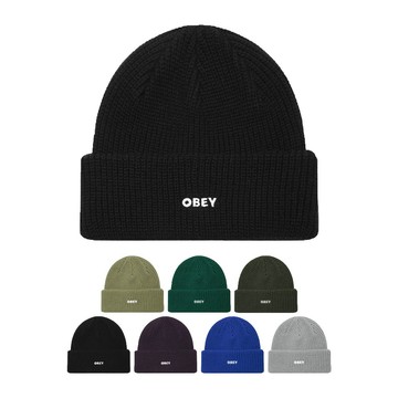 OBEY 粗針毛帽 FUTURE BEANIE 反折 基本款 多色 針織 毛帽 情侶帽 秋冬必備 ⫷ScrewCap⫸