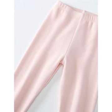 兒童打底褲秋冬保暖褲秋褲男童女童冬季德絨黑白純色內穿打底長褲