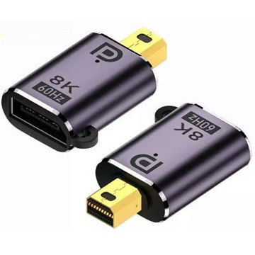 SBEDA (DP轉接頭) DP母轉miniDP公轉接頭