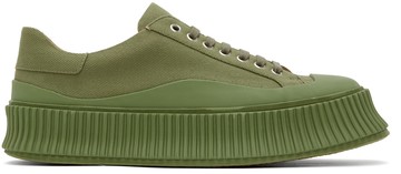 Jil Sander 绿色运动鞋