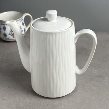 i go home水壺茶壺手沖咖啡壺陶瓷歐式純白涼水壺水具商用7260