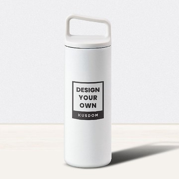 提手磨砂運動保溫杯, 600ml