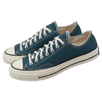 CONVERSE 匡威 男女款 CHUCK 70 低筒休閒鞋 A05585C  22.5 cm  藍綠色