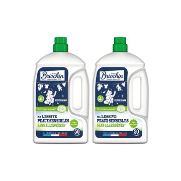 Briochin 低敏親膚無香洗衣精2.27L 二入組