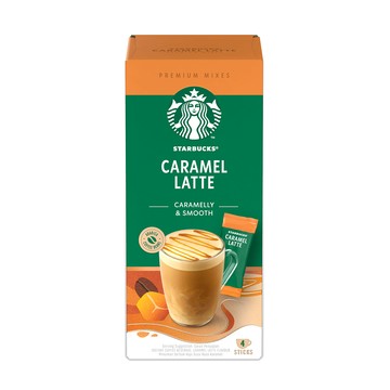 [家速配]星巴克特選系列-焦糖風味拿鐵咖啡21.5x4