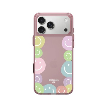 iPhone 17 Pro Max Clear (相機按鈕) 晶醺玫 - Knock Knock A2Z - 微笑相框