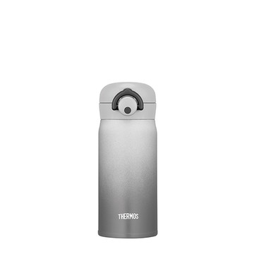 【THERMOS膳魔師】輕巧變保溫瓶_JNR-351系列_350ml_漸層灰