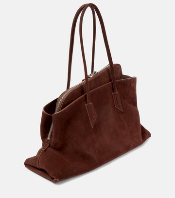 The Attico La Passeggiata Medium suede tote bag