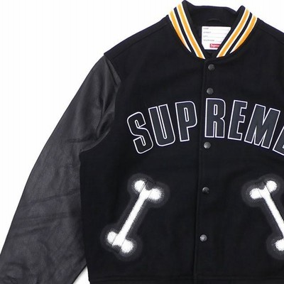 シュプリーム SUPREME Bone Varsity Jacket バーシティージャケット ...