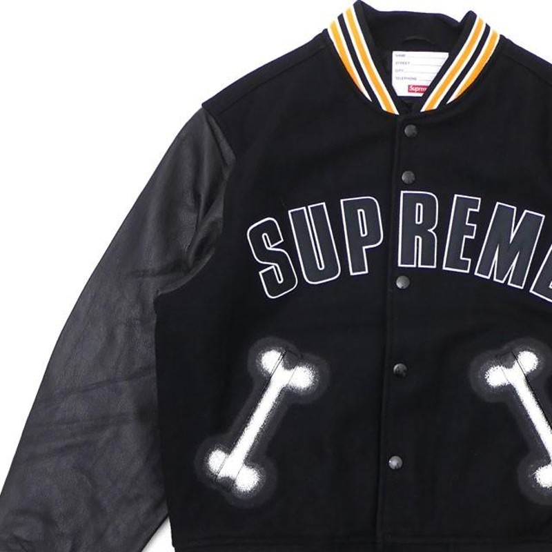 シュプリーム　SUPREME Bone Varsity スタジャン　ジャケット完売品レアです