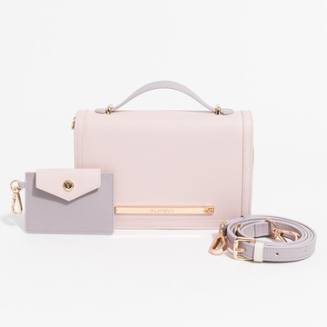 PLAYBOY - 手提包附長背帶  Encounter系列 - 粉色/552-5901-12-7