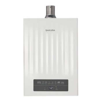 【SAKURA櫻花】16L POWER四季溫智能恆溫熱水器 DH1635H ★櫻花原廠技師基本安裝★