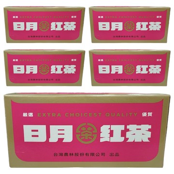 台灣農林 日月紅茶 茶包  2.4g  25包  5盒