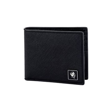 PORTER INTERNATIONAL - 法式精緻BEND真皮雙折短夾 - 黑