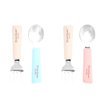 奇哥 Peter Rabbit比得兔不鏽鋼湯叉餐具組★衛立兒生活館★