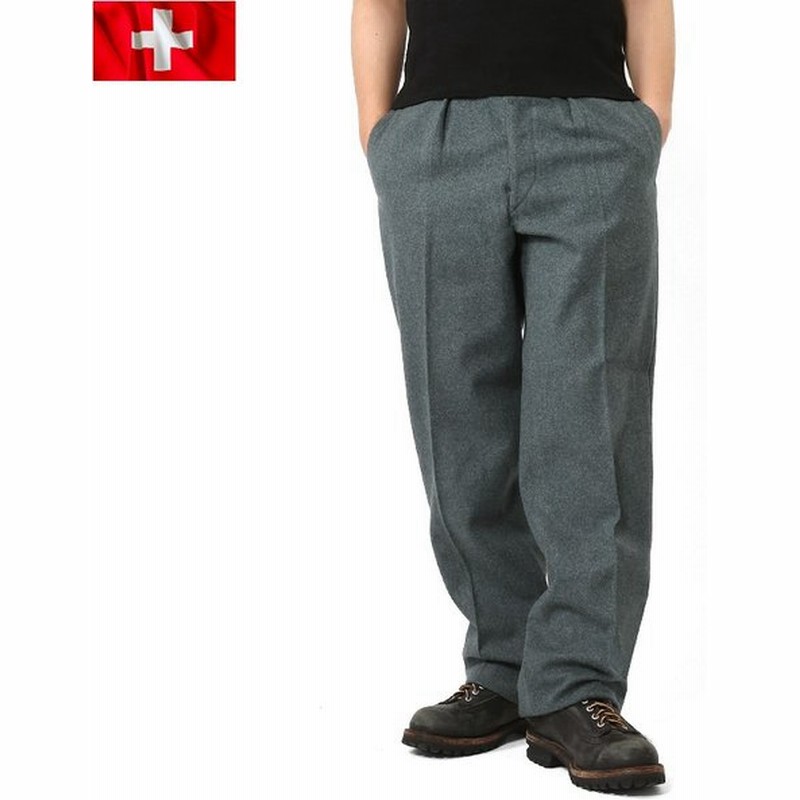実物 Used スイス軍 サイドライン ウールパンツ メンズ ミリタリーパンツ 長ズボン 軍パン 放出品 クーポン対象外 I 通販 Lineポイント最大0 5 Get Lineショッピング