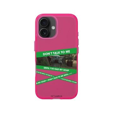 iPhone 16 Clear 粉漾桃 - Star Wars - The Mandalorian - 不要跟古古說話