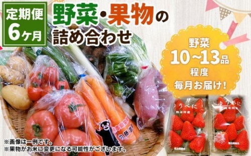 菊陽町特産品 「野菜・果物などの詰め合わせ」