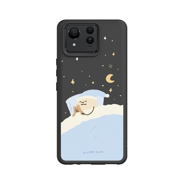 Zenfone 11 Ultra SolidSuit 黑 - 咻咻熊 XiuXiubear - 晚安泥