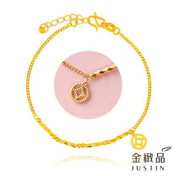 金緻品 黃金手鍊 霓光輝映 0.83錢 5G工藝