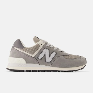 【New Balance 紐巴倫】574系列 女鞋 復古鞋 休閒鞋 運動鞋 麂皮 灰色-U574SNV