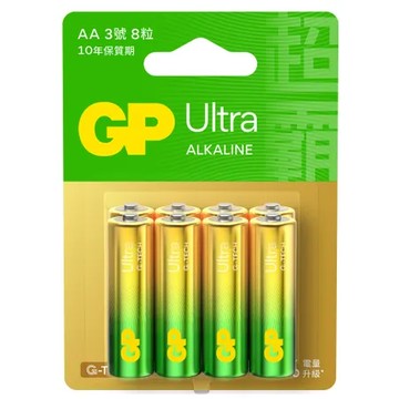 3號8入 GP特強 鹼性電池 3號8入/4號8入