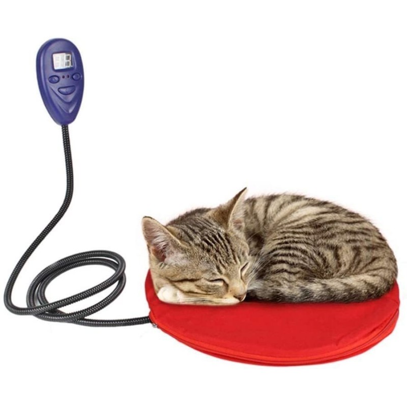 ペット用ホットカーペット 電気ヒーター 犬 猫 暖房器具 30x30cm 30W 寒さ対策 過熱保護 ７段階温度調節 ポカポカ ペット用ヒーター  小動物 通販 LINEポイント最大GET | LINEショッピング