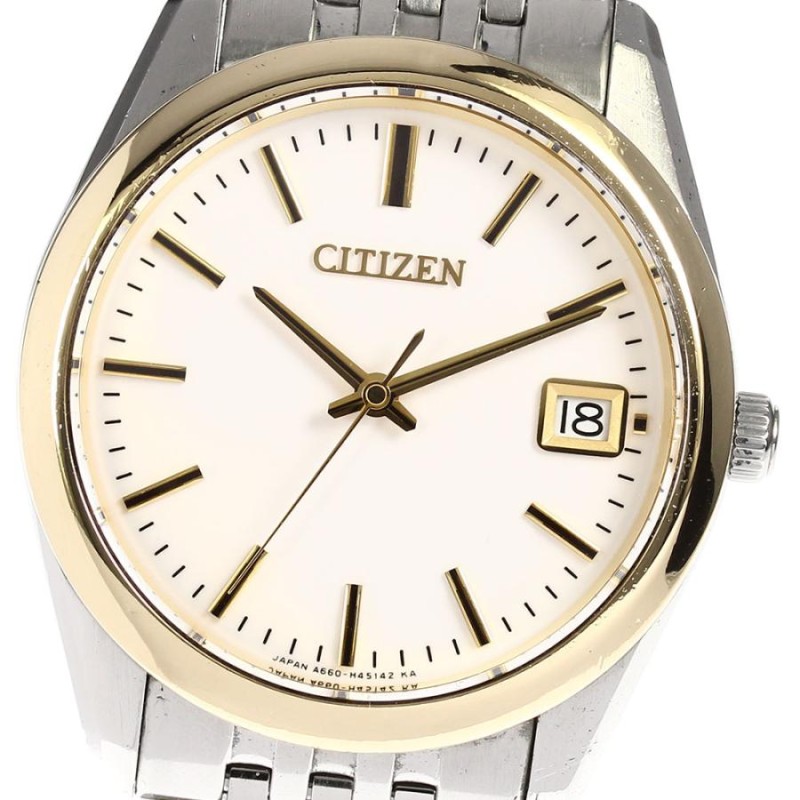 ☆箱付き【CITIZEN】シチズン ザ・シチズン パーペチュアルカレンダー A660-H25195 クォーツ メンズ | LINEブランドカタログ