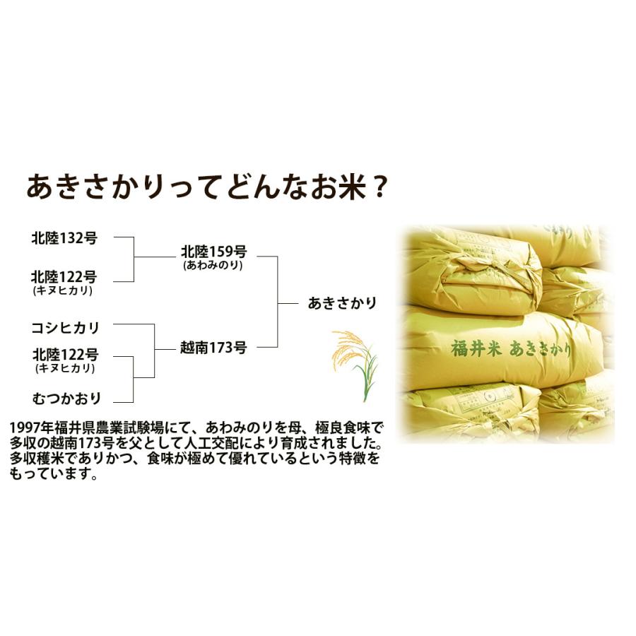 新米 米 あきさかり 10kg 5kg×2袋 福井県産 白米 令和5年産 送料