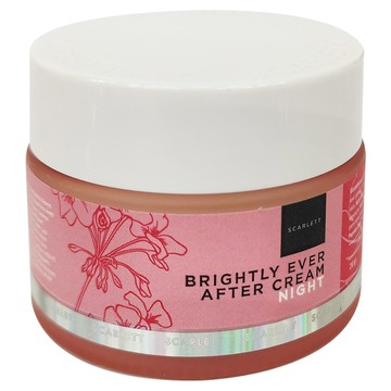 SCARLETT Whitening 亮白潤澤晚霜 20g  1罐