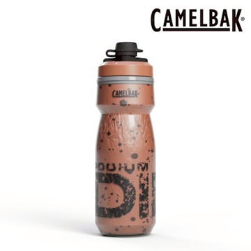 CAMELBAK PODIUM DIRT SERIES保冷防塵噴射水瓶 CB1901601062｜620ml 山脊紅