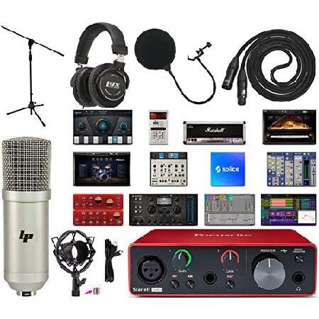 Focusrite Scarlett Solo 2x2 USB Audio Interface Full Studio Bundle with Creative Music Production Software Kit（並行輸入品）