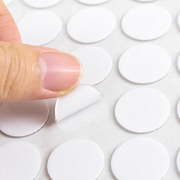 亞克力圓形雙面膠強力粘貼片娃娃手辦盲盒固定膠貼無痕可撕不留痕