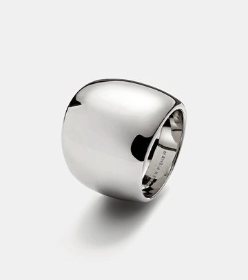 Jennifer Fisher Puffy rhodium-plated ring