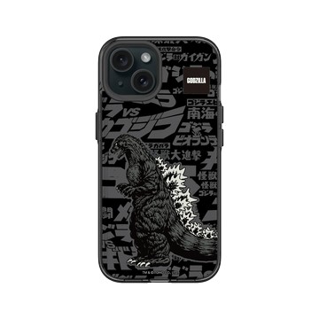 iPhone 15 Clear 酷墨灰 - 哥吉拉 Godzilla - 哥吉拉大時代
