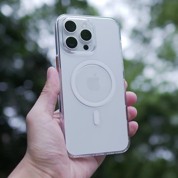 萊選｜透明全包防摔磁吸保護殼適用于蘋果iPhone15ProMax簡約