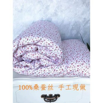 湖州優等品100純桑蠶絲被芯寶寶嬰兒包被幼兒園小被子兒童被春秋