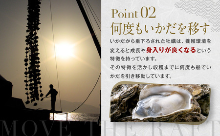 プレミアムトップかき　森脇水産　生牡蠣殻付き（加熱用）20ヶ