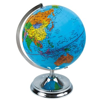 【拼圖貓】89 - 地球儀-小 Q17001-2 球體直徑：14.2公分