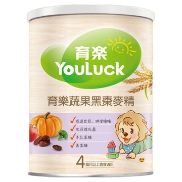YouLuck 育樂 黑棗麥精 4個月以上寶寶適用  黑棗  280g  1罐