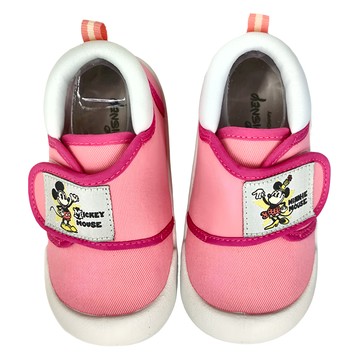 BORUI 柏睿鞋業 Disney 迪士尼 經典米奇米妮造型休閒鞋 122440  150mm  粉色