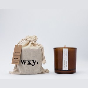 wxy Amber蠟燭S- 煙燻玫瑰 & 蘇門答臘松