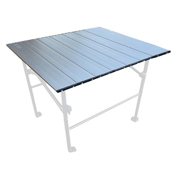 JG 配件折疊鋁桌板 耐刮材質  61 x 55cm  61cm  銀河鈦
