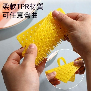 🎉台灣夯貨+小麥有品🏆廚房清潔刷多功能洗水果神器果蔬刷蔬菜硅膠刷碗鍋清潔魔術海綿擦