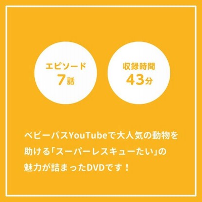 BabyBus DVD vol.8 しゅつどう！スーパーレスキューたい ベビー