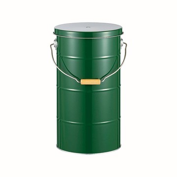 日本 OBAKETSU 手工製儲米桶 10kg綠色