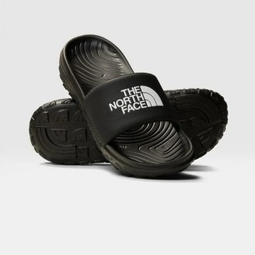 The North Face 北臉 拖鞋 女鞋 運動 W NEVER STOP CUSH SLIDE 黑 NF0A8A99KX7